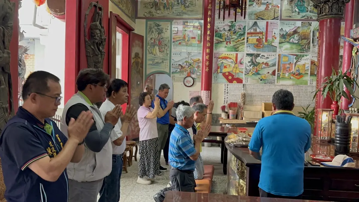 富里鄉長江東成率團祈雨 盼天降甘霖解旱情