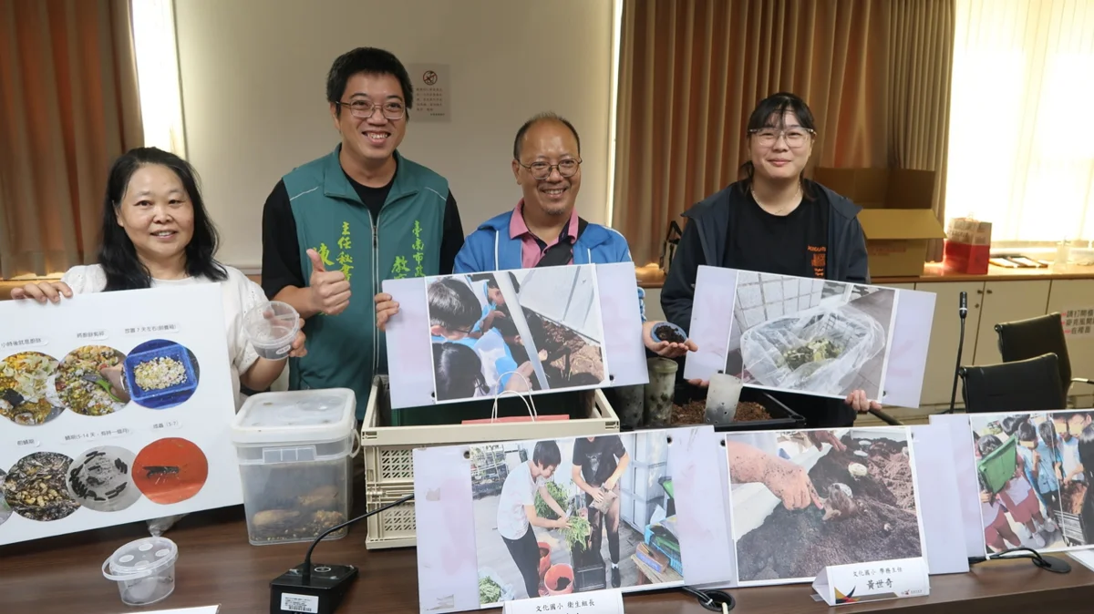 台南免費營養午餐品質不打折!2大秘訣讓學童吃光光、廚餘變黃金