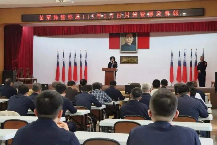 苗栗7警獲表揚!破窗救人、徹夜尋回輕生者,副縣長讚:專業又有溫度