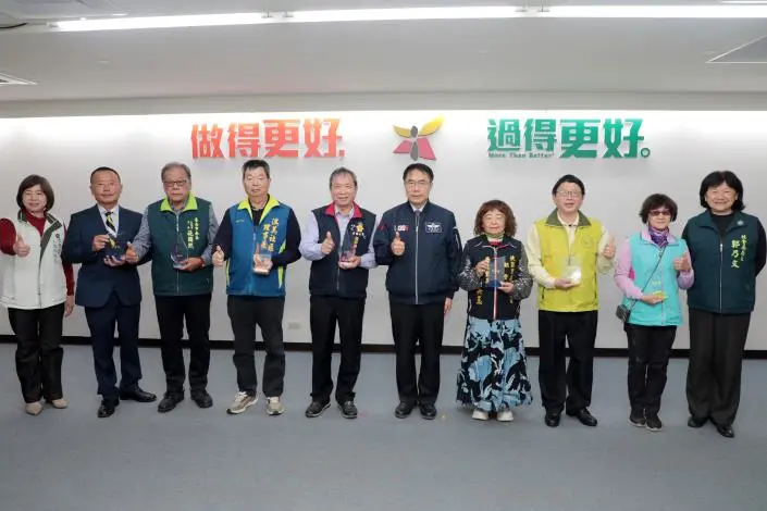 台南之光!7社區勇奪全國「金卓越」大獎,黃偉哲盛讚:幸福城市典範