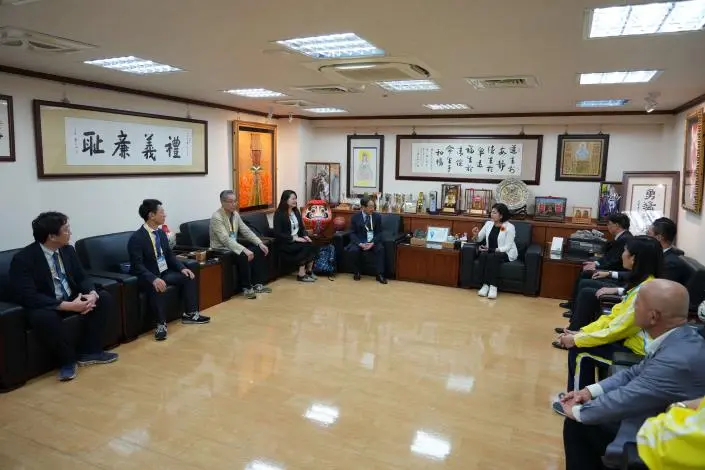 全運會在雲林!日本群馬縣議員團跨海觀摩 盼為2029年自家運動會取經