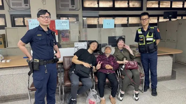 九旬嬤桃園跨縣市迷航到北投!警耐心拼湊線索助一家團聚
