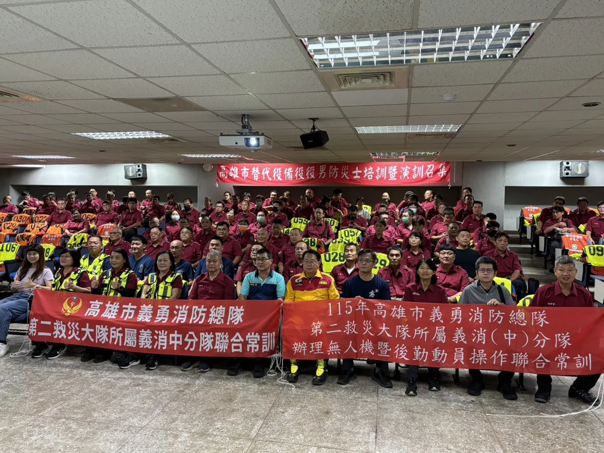 圖片來源：高雄市政府消防局-新聞稿