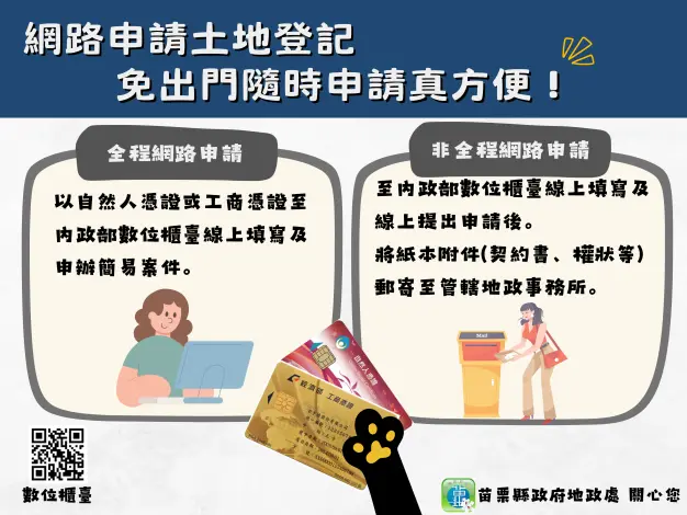 辦土地登記免請假!內政部「數位櫃臺」上線,在家上網一指搞定