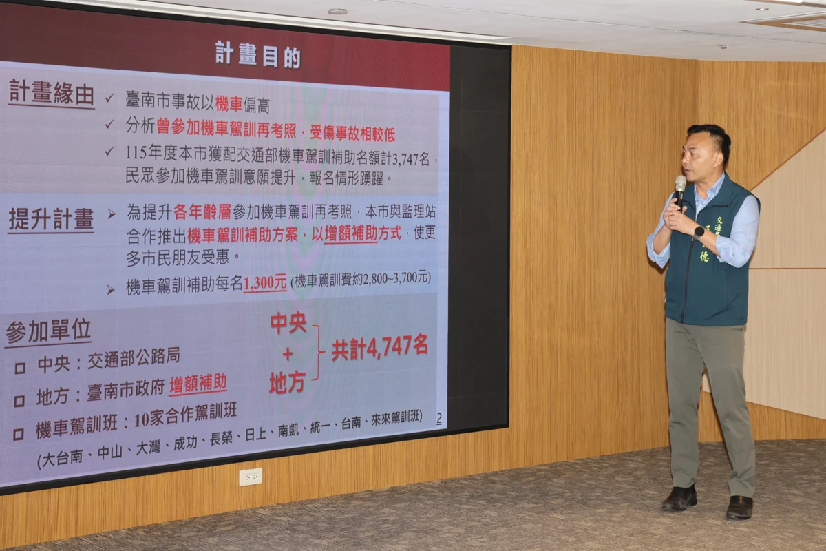 圖片來源：臺南市政府