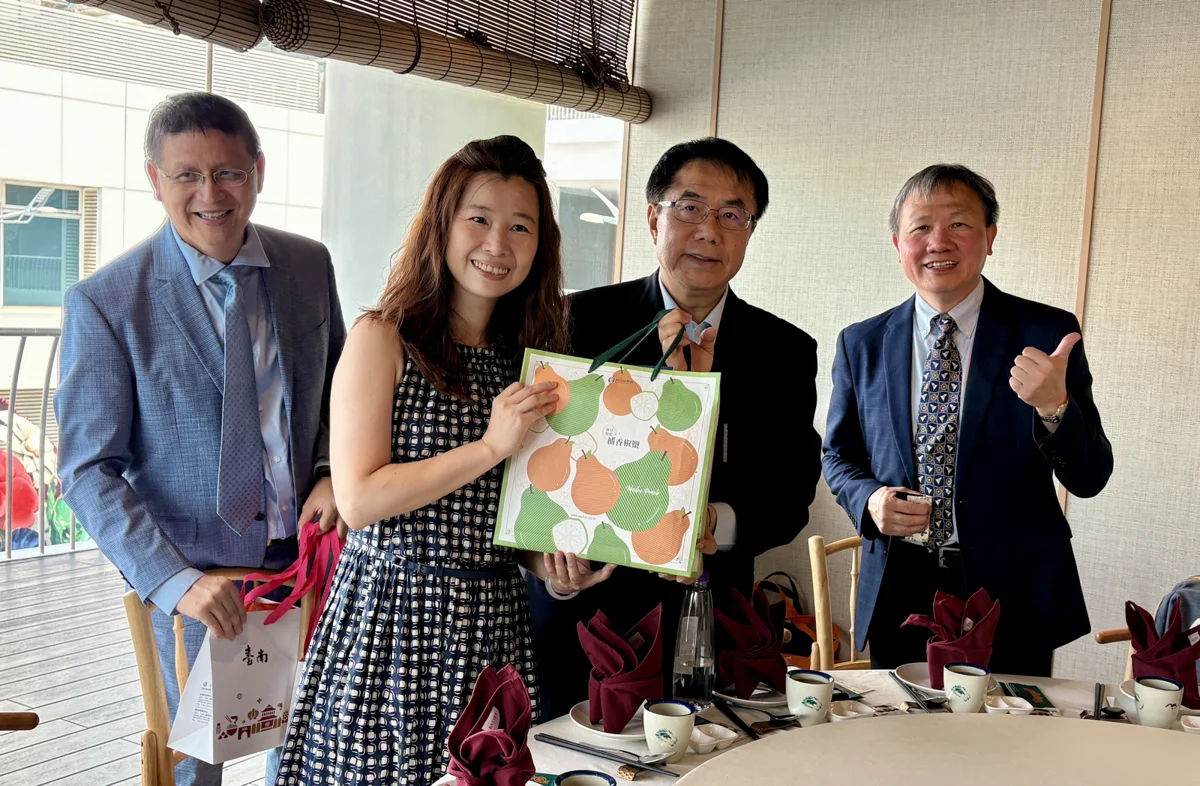 賣文旦兼招商!黃偉哲率團赴新加坡行銷臺南 拓展國際觀光與投資