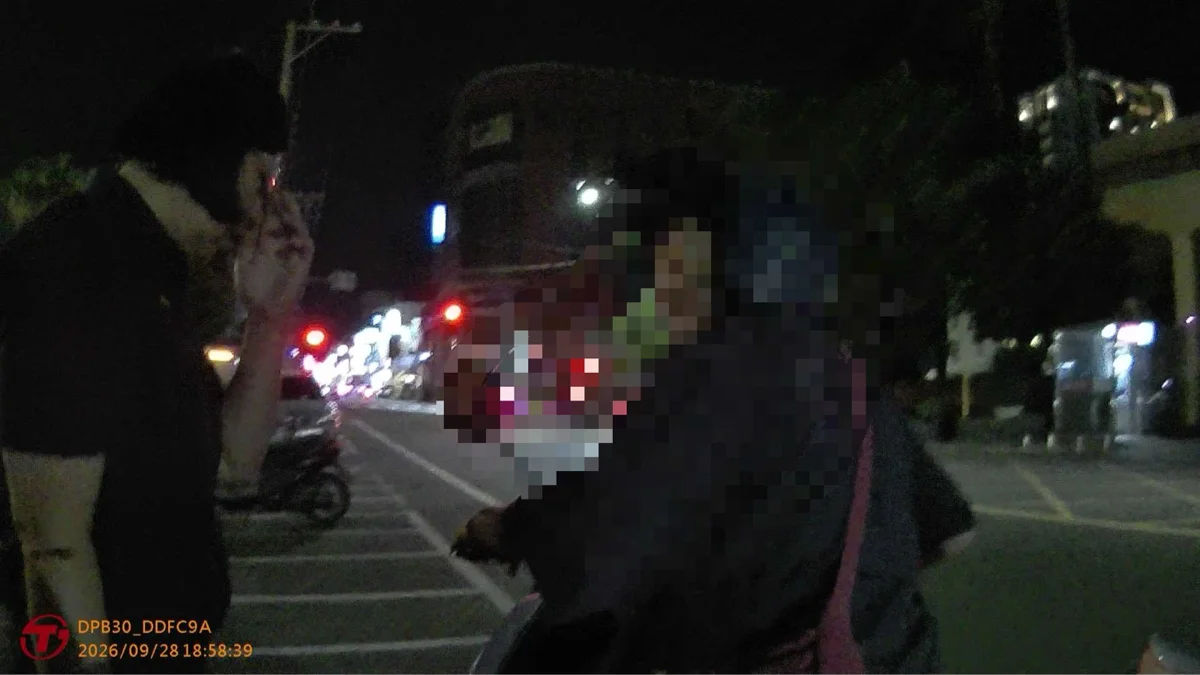 員林婦人腳傷忘帶行李急求助!暖心女警依線索成功尋回