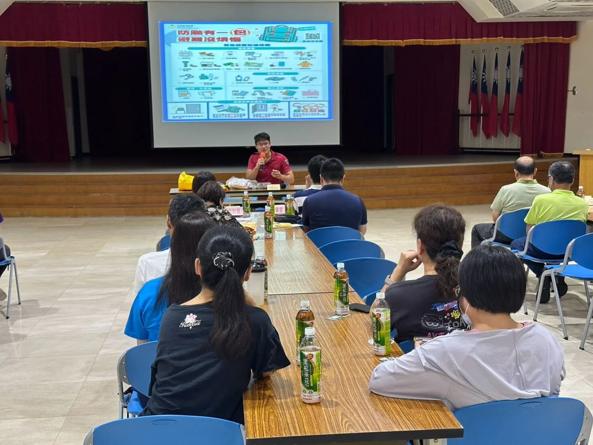 把握急救黃金4分鐘!消防局前進湖西鄉公所 強化職員急救與防震技能