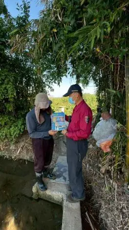 燒稻草最高罰10萬!苗栗消防籲農民注意:經國路沿線加強宣導用火安全