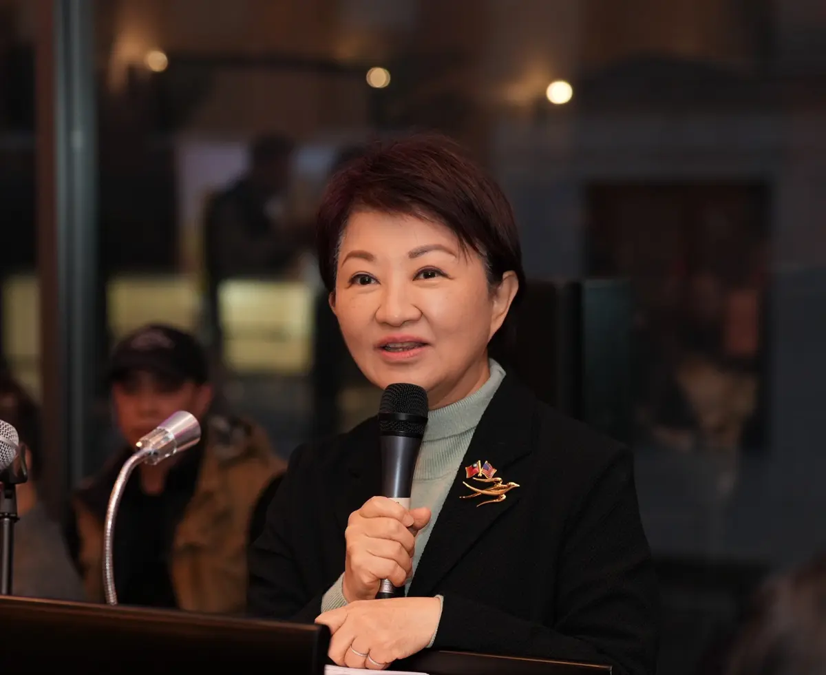 「晶片王國」不只懂科技!盧秀燕波士頓大談媽媽市長心法 靠「這杯」擄獲僑胞心