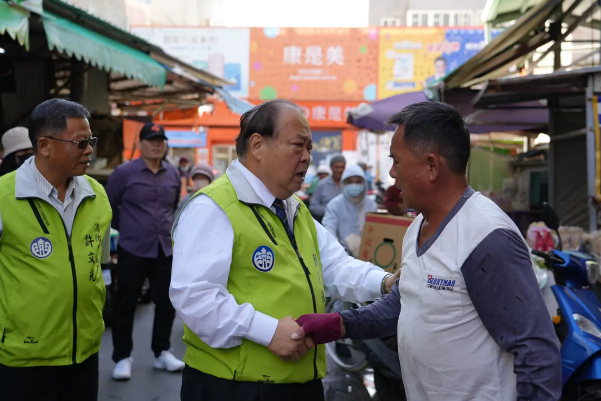 澎湖北辰市場大火後續!縣長陳光復下令:組專案小組、全力協助攤販恢復營業