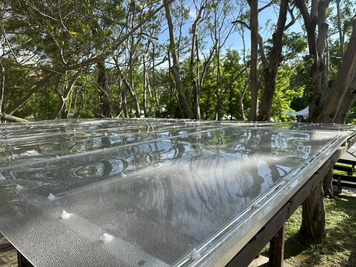 新竹公園悄悄升級!孔廟旁增設貼心雨遮,市民運動、休憩免日曬雨淋