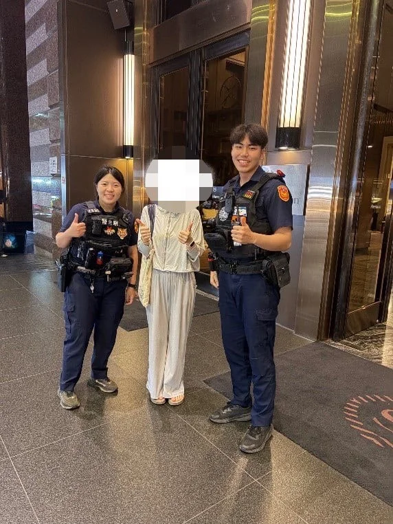 韓客遊台東弄丟護照急壞!暖警「神眼」尋回獲大讚
