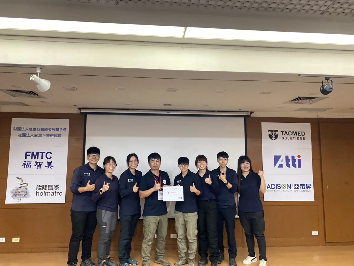 台中消防隊再傳捷報!全國技能賽擊敗強敵 勇奪「最佳團體獎」