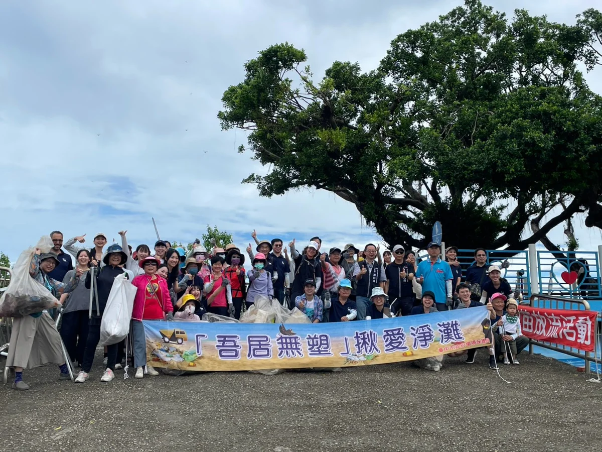 放流8.5萬尾魚苗!台中攜手綠能企業守護麗水漁港海岸生態