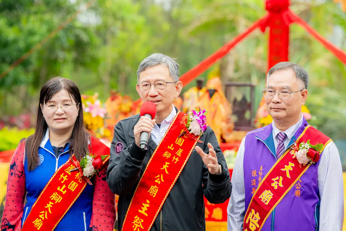 蘆竹人等到了！山腳天公廟延宕多年終動土，王明鉅盼成信仰新地標