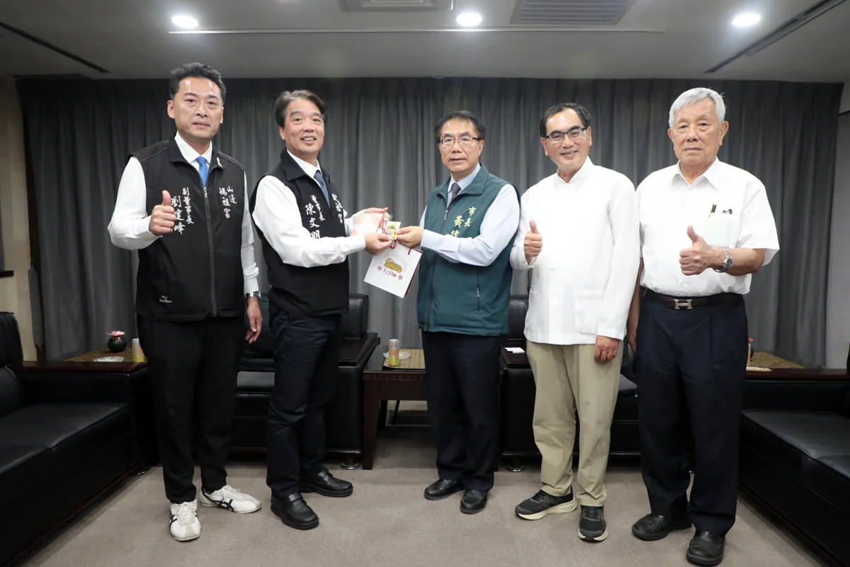 苗栗山邊媽祖神轎進孔廟惹議!廟方拜會南市府致歉 黃偉哲:歡迎常來