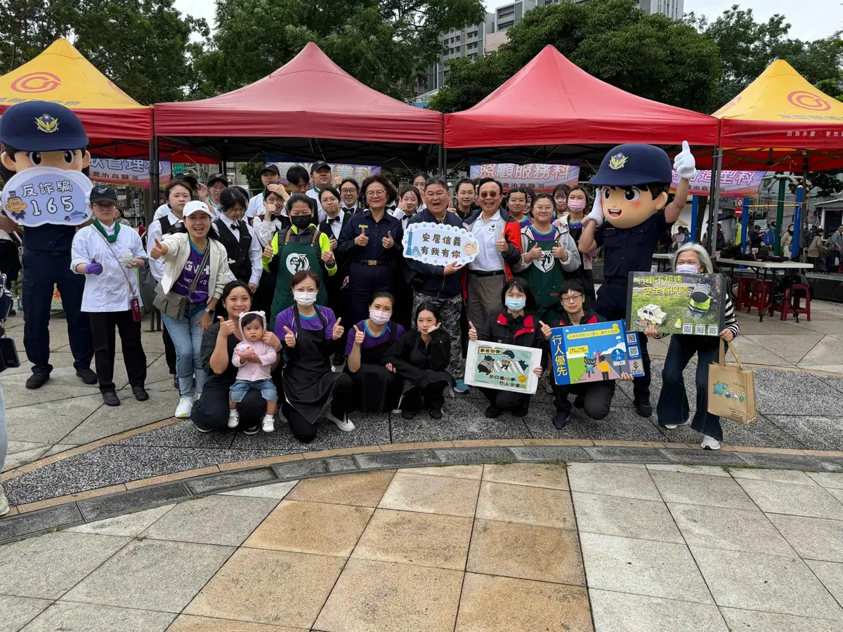 喬治高職母親節送暖!師生大秀4大專業技能,信義區里民排隊搶體驗