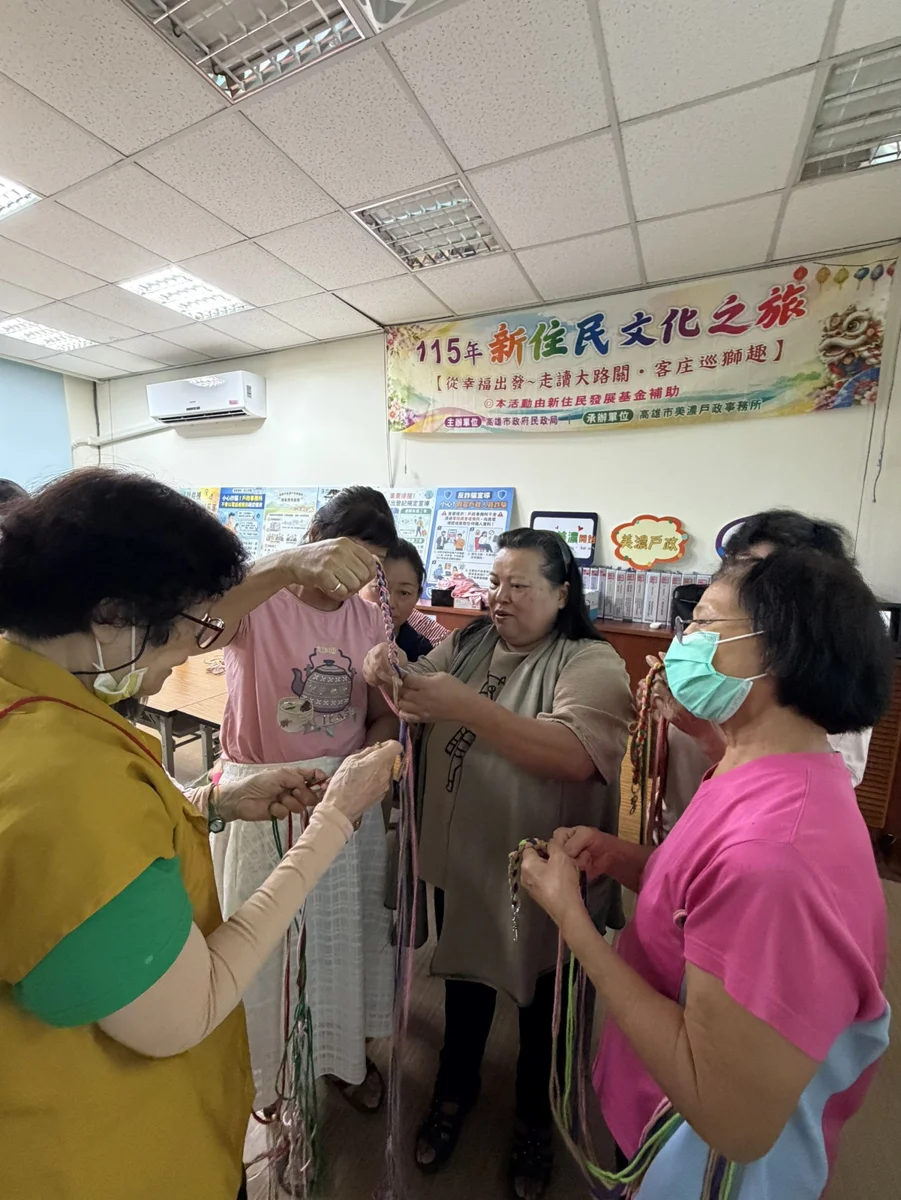 美濃戶所新住民文化之旅開跑!首場防災體驗化身急救特攻隊