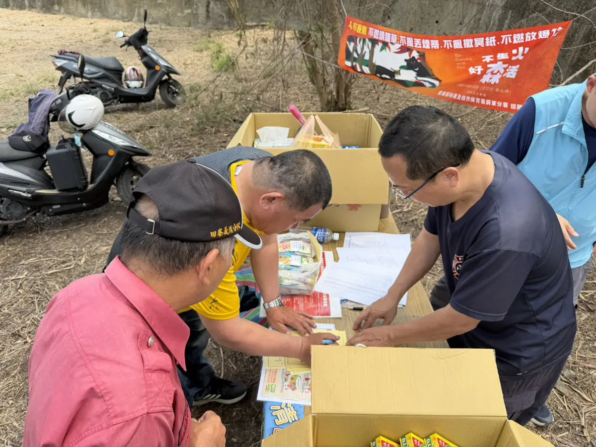 田寮掃墓注意！亂燒紙錢雜草恐挨罰10萬 消防局出動無人機並推「集中燒」服務