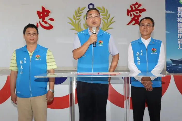 苗栗200名替代役備役男赴斗煥坪實彈射擊!秘書長陳斌山:展現堅實守護力量