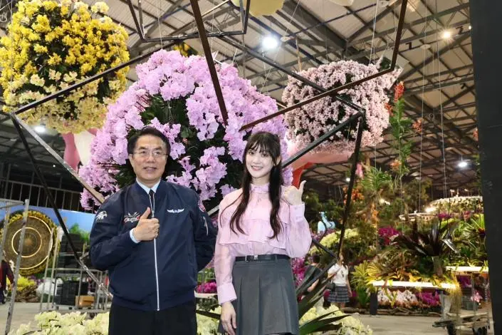 美國關稅衝擊臺南蘭花外銷!黃偉哲市府領軍出招,助業者拓展國內外新市場