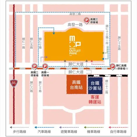 台南三井Outlet二期開幕在即!市府公布交通全攻略 籲多搭雙鐵、6線公車避塞車