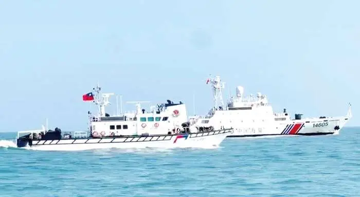 金門海域再拉警報!中國海警4艘船闖限制水域 我海巡全程監控驅離