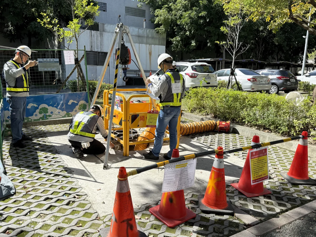 嚴防工地墜落意外！北市衛工處宣導「職安三寶」保命訣竅