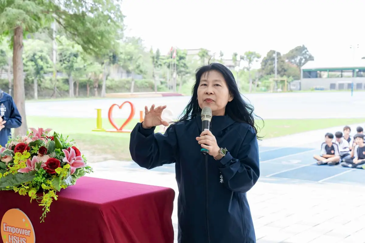 香山高中「落羽松大道」啟用!市府斥資800萬告別破爛步道,打造校園安全新廊道