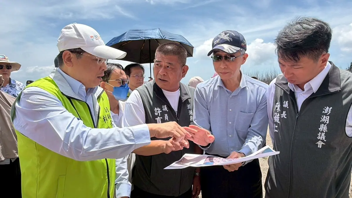 湖西鄉3大陳年問題浮現！許育愷議員帶隊急勘危樓、步道、社福園區，副縣長林皆興現場拍板改善方案