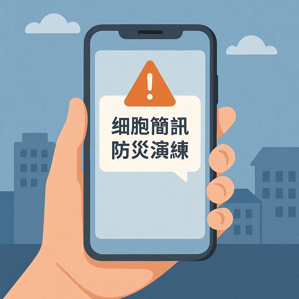 花蓮4/24將發送災防測試簡訊 消防局:請勿驚慌