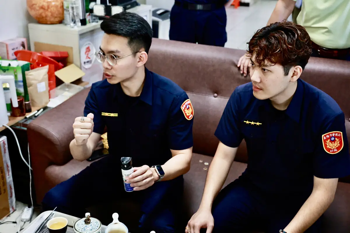 基隆警匪衝撞！副市長邱佩琳探視受傷警 承諾爭取預算換新車
