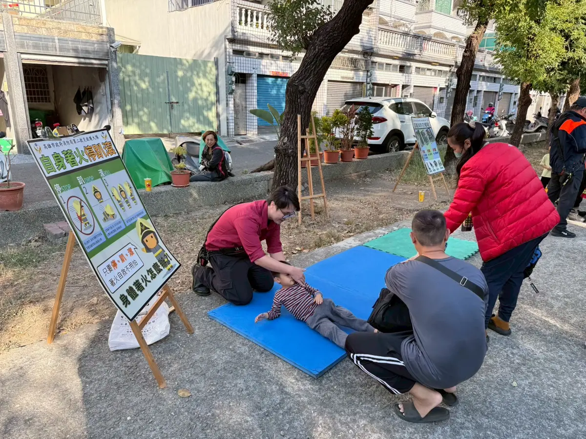 圖片來源:高雄市政府消防局-新聞稿