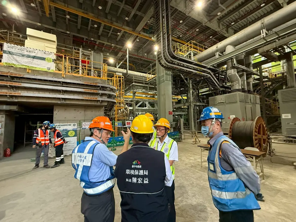 興達電廠火災翻版?中火燃氣機組遭勒令停工!環保局長親率隊揭安檢漏洞
