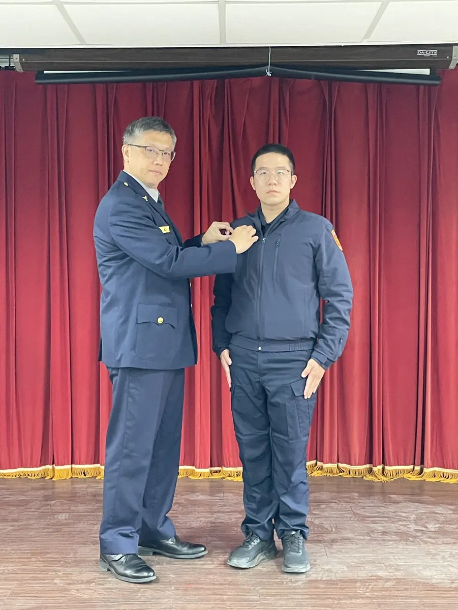 金門警界新氣象!4名警官陞職授階 完整名單與新職務一次看