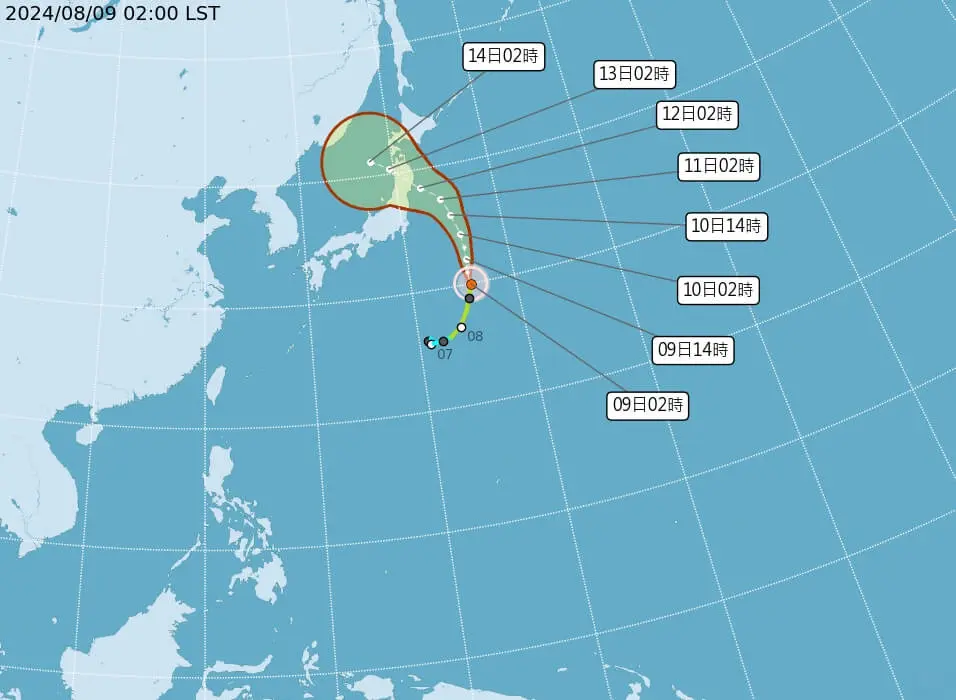 雙北、桃園及花東亮高溫燈號 中南部需防局部大雨