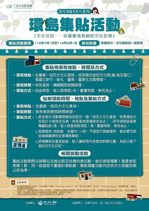 【2026最新】文化玩百環島集貼開跑!金門2大百年古蹟打卡拿好禮