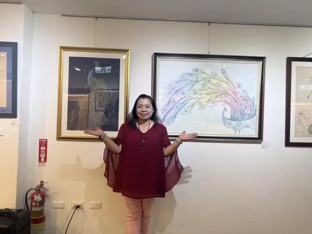 新營靜心好去處!南瀛客家會館禪繞畫展登場 邀你體驗心靈SPA