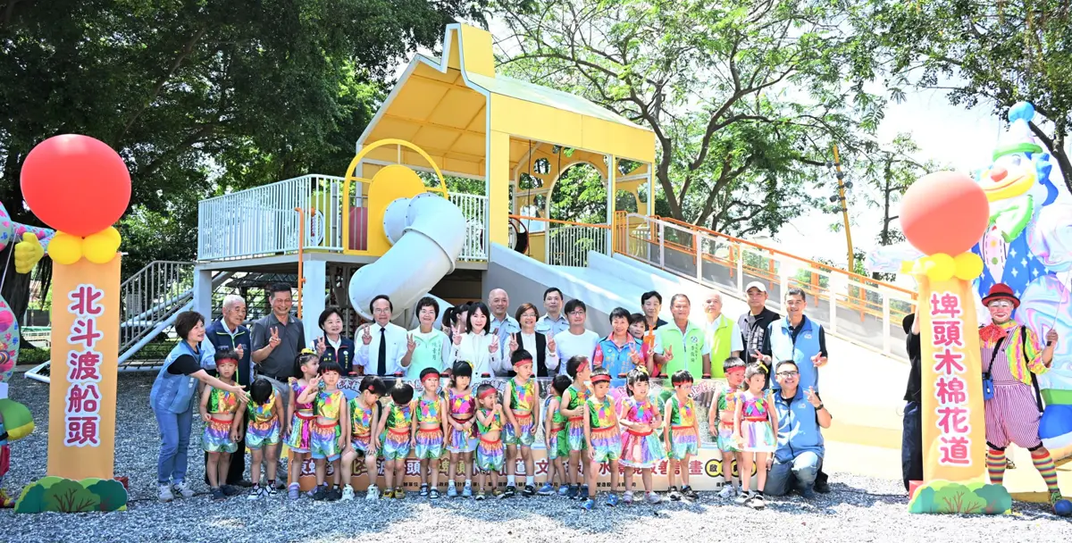 南彰化觀光新亮點!東螺溪水環境改善完工 1.5公里綠廊打造全齡休憩天堂