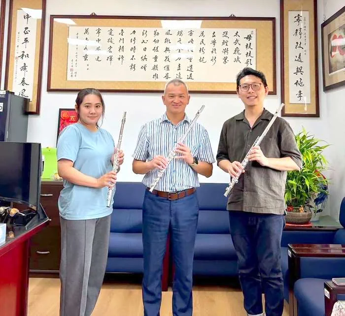 教育部樂器銀行送愛到金門!金寧中小學獲贈15支長笛 催生校園新社團