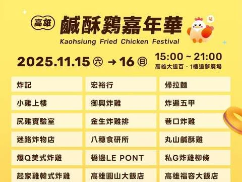 圖片來源:高雄旅遊網-活動