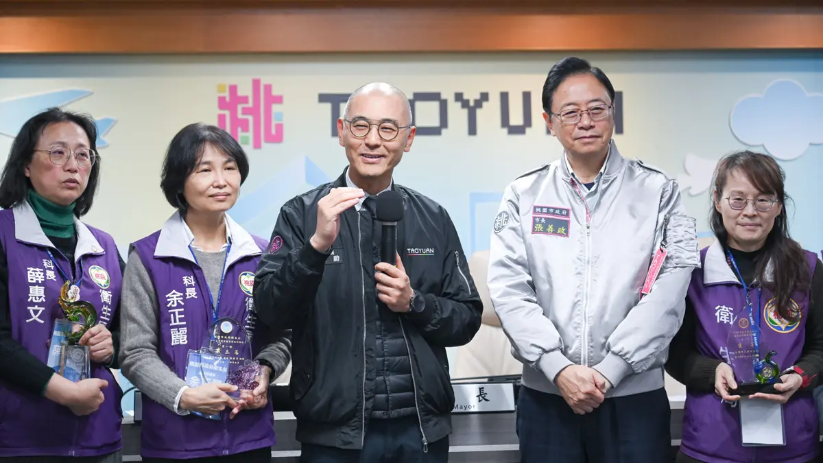 桃園公衛實力獲中央肯定!衛福部考評勇奪4項第一,張善政感謝第一線人員