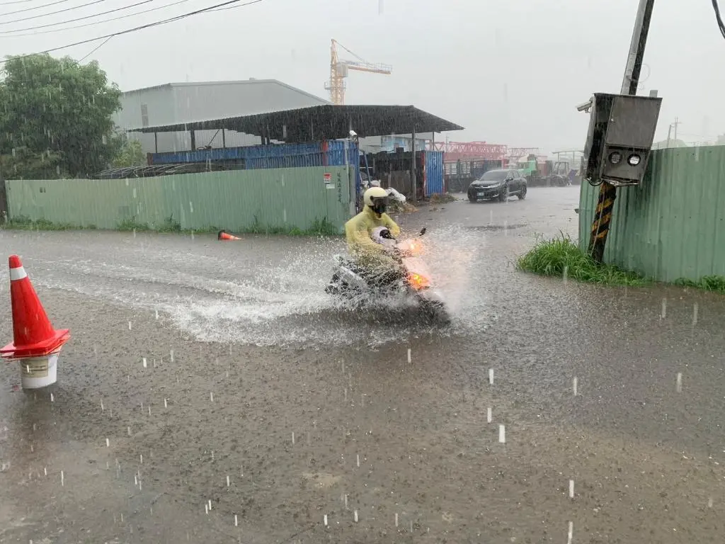 6縣市大雷雨狂炸 蘆竹1小時雨量達98毫米