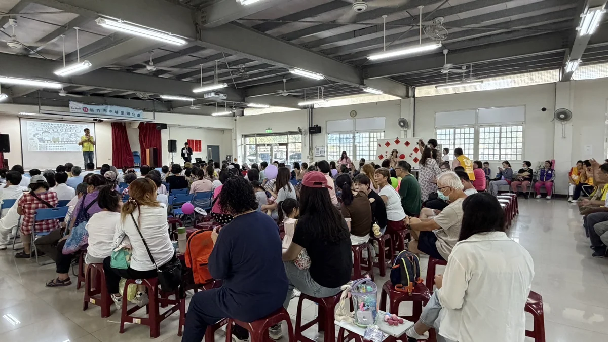 竹市祖父母節系列活動開跑！高虹安邀青銀共玩 打造老幼共好幸福城市