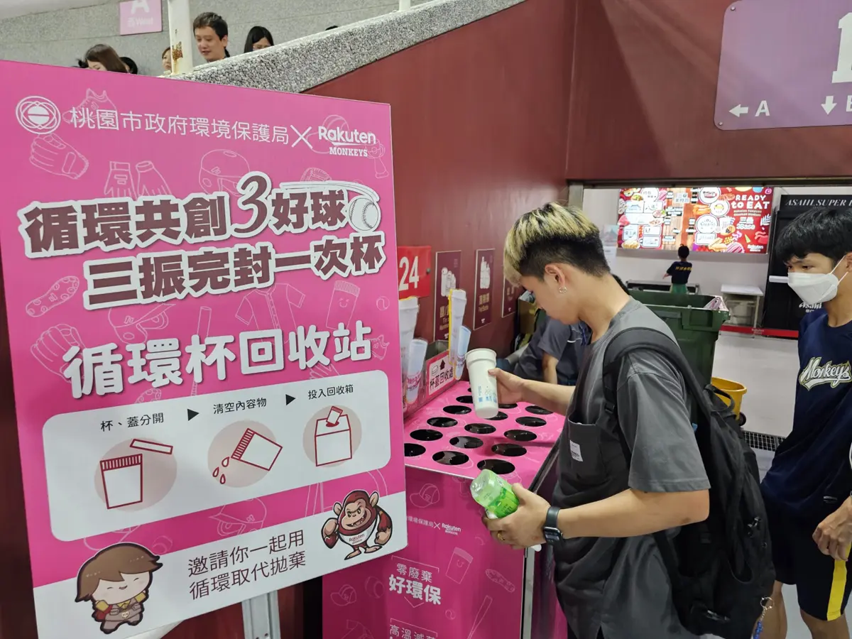 桃園循環杯五大步驟確保衛生 使用可享有折扣