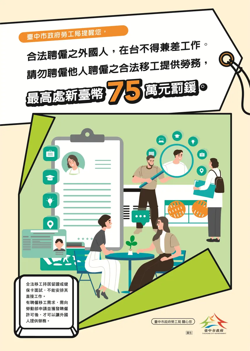 「只是來幫忙」也不行!台中餐飲業借用移工慘罰15萬,勞工局曝違法地雷