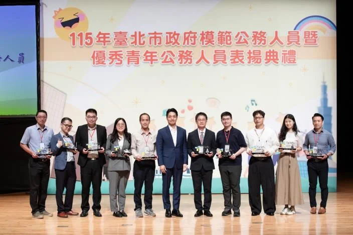 北市府77位優秀公僕獲表揚!他助輝達進駐北士科成最大亮點