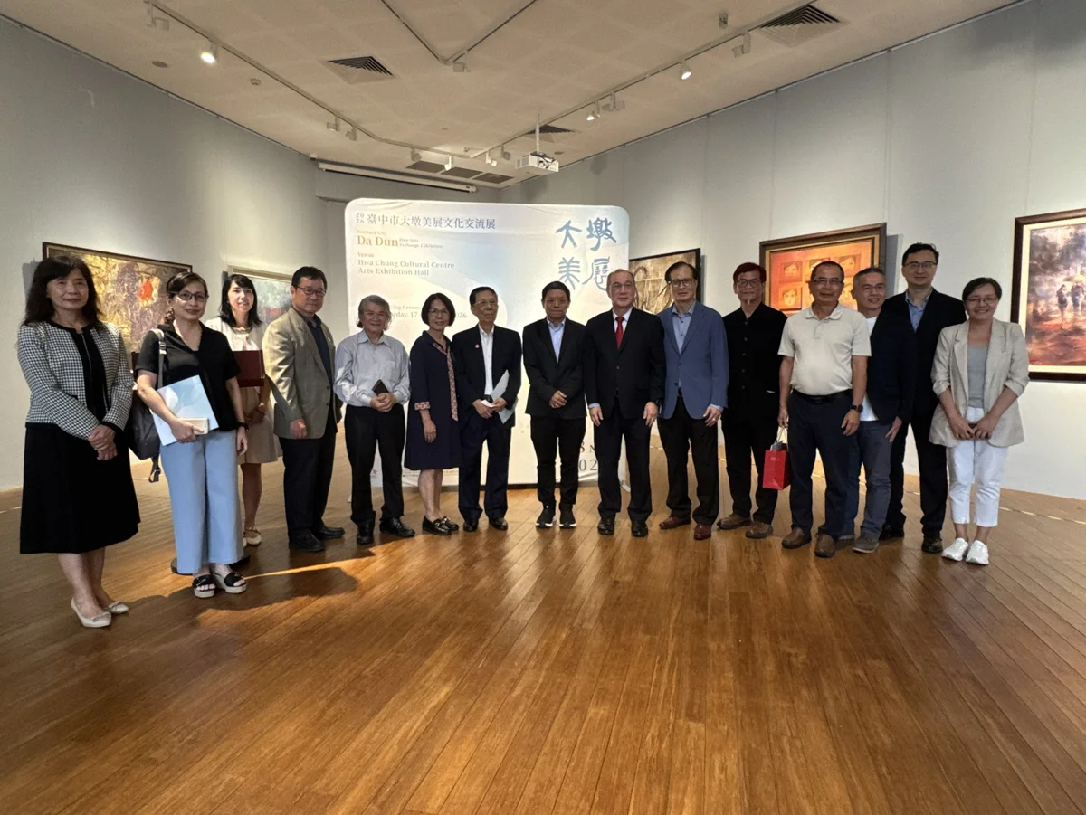 創辦31年首登新加坡！台中大墩美展精選60件大墩獎典藏跨海展出