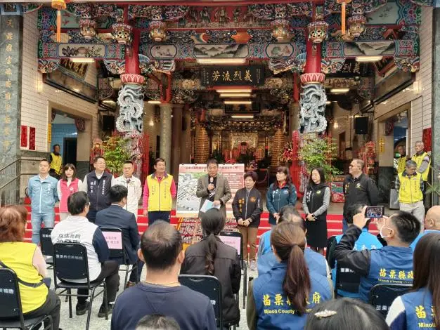 苗栗義民廟風華再現!斥資千萬活化廟埕廣場 預計9月完工